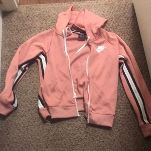 NIKE zipper up jacket!